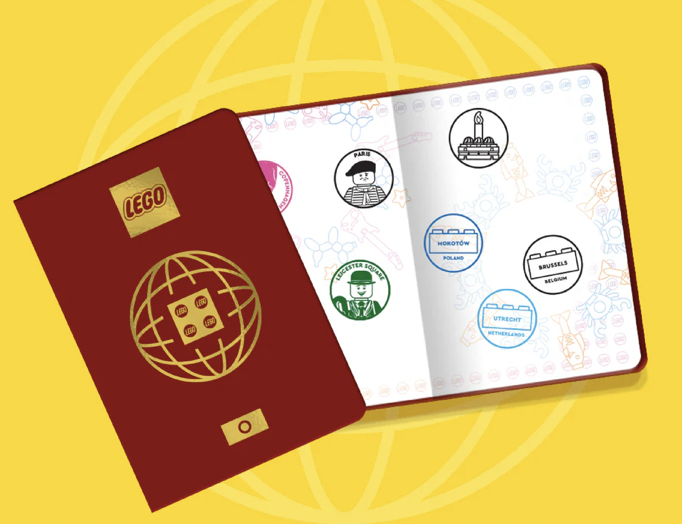 lego passport from lego website